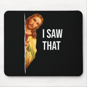 Funny Jesus Meme Quote - Mens & Womens Clic Fi Mouse Mat