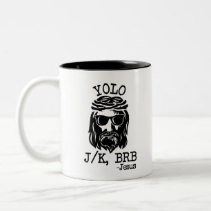 Funny Jesus mug