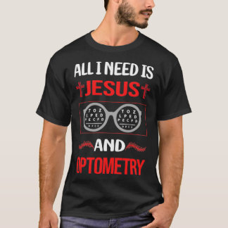 Funny Jesus Optometry Optometrist 2 T-Shirt