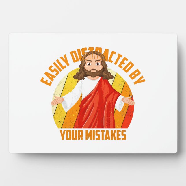 Funny Jesus Plaque (Front)