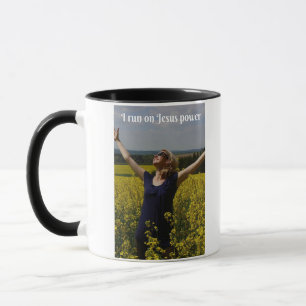 Funny Jesus Power Mug