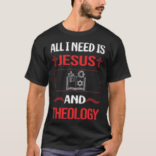 Funny Jesus Theology Theologian Theologist T-Shirt
