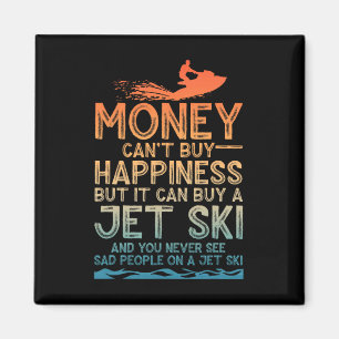 Funny Jet Ski Art For Men Women Kids Water Sport J Magnet