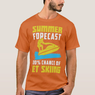Funny Jet Ski Skiing Jetski Riding Gift T-Shirt
