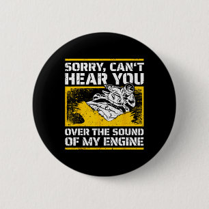 Funny Jet Skiing I Personal Watercraft Rider I Jet 6 Cm Round Badge