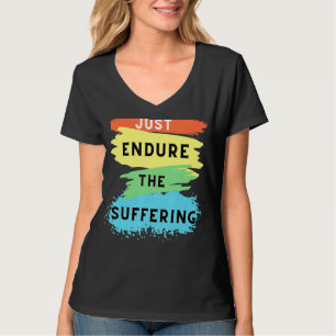 Funny Jets Just Endure The Suffering Football T-Shirt