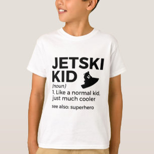 Funny Jetski Kid Definition Jet Skiing _1 T-Shirt