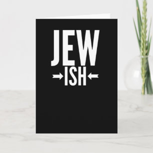 Funny Jewish Gift for Bat/Bar Mitzvah or Hanukkah Card