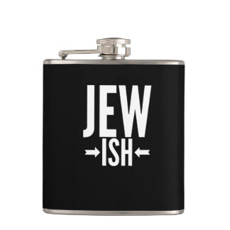 Funny Jewish Gift for Bat/Bar Mitzvah or Hanukkah Hip Flask