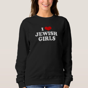Funny Jewish Tshirt I Love Jewish Girls Cute Ragl