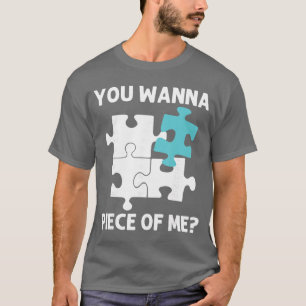 Funny Jigsaw Puzzle Design for Men Women Adults Pu T-Shirt