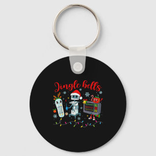 Funny Jingle Bells Telemetry Nurse Christmas Tech  Key Ring
