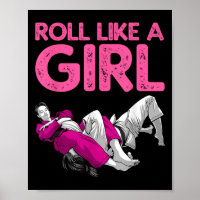 Funny Jiu Jitsu Art For Women Girls Kids Brazilian