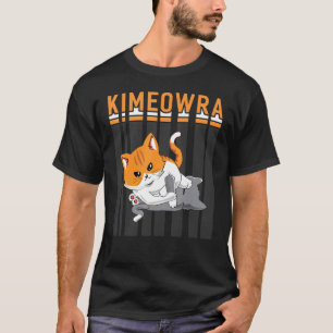 Funny Jiu Jitsu Kimura Kimeowra Cat T-Shirt