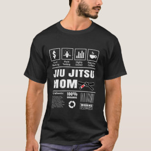 Funny Jiu Jitsu Mum BJJ Mum Brazilian Jiujitsu Mam T-Shirt