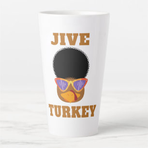 Funny Jive Turkey Latte Mug