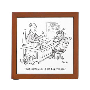 Funny Job Interview with Housefly Desk Organiser