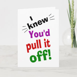 funny job promotion success card