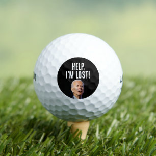 FUNNY JOE BIDEN GOLF BALLS FOR DAD