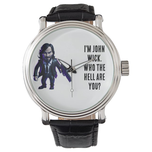 Funny John Wick Baba yaga Watch (Front)
