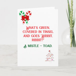 Funny Joke designed Christmas Card