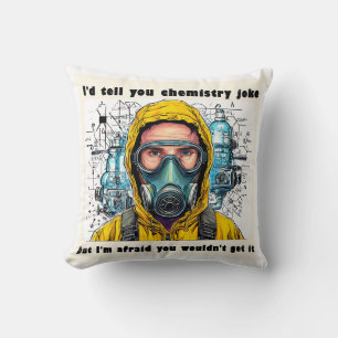 funny joke gift chemistry cushion