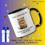 Funny joke gift for best friend birthday sarcasm mug<br><div class="desc">Check out the bold and hilariously sassy mug that comes with a phrase you won't forget: "I'm Not Saying I Hate You, But I Would Unplug Your Life Support to Charge My Phone." This mug isn't just a container for your favourite beverage; it's a statement piece, loaded with humour, sarcasm,...</div>