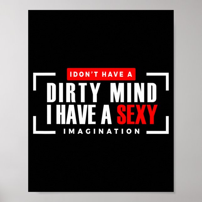 Funny Jokes Saying Men Women Novelty Apparel I Don Poster (Front)