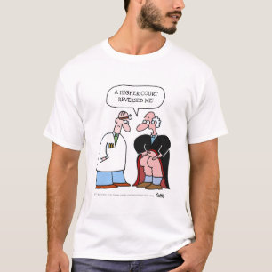 Funny Judge Cartoon for Attorney or Law Student T-Shirt