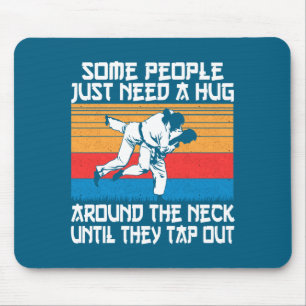 Funny Judo Jiu Jitsu Martial Arts Humor Mouse Mat