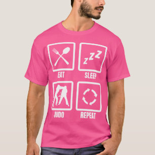 Funny Judoka Schedule Judo Instructor T-Shirt