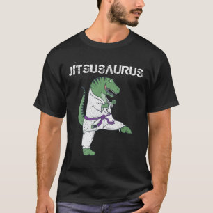 Funny Jujitsu -T-Rex Jiu Jitsu Black Belt gifts T-Shirt