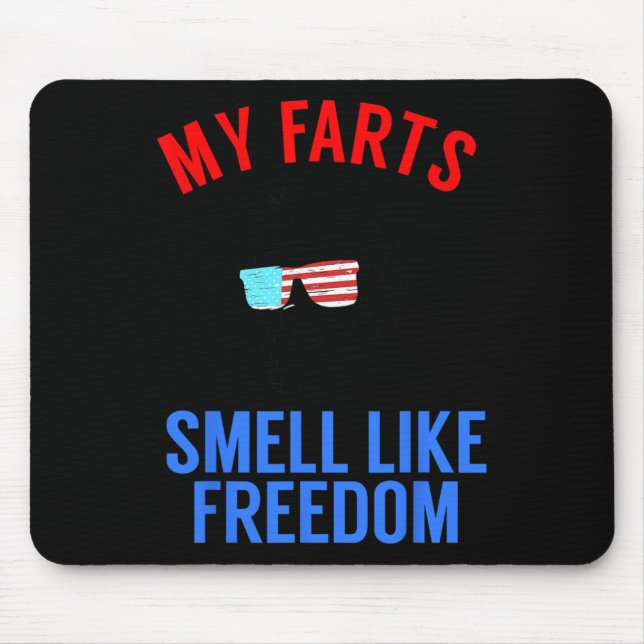 Funny July 4th Party - Funny Abe Lincoln Tee  Mouse Mat (Front)