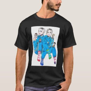 Funny Jumpsuits Design Vintage Rock Band Love Musi T-Shirt