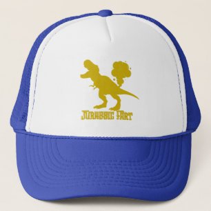 Funny Jurassic Fart Trucker Hat