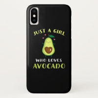 Funny Just A Girl Who Loves Avocado