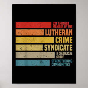 Funny Just Another Member Of The Lutheran Crime Sy Poster