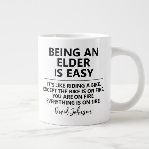 Funny JW Elder Gift Idea Pioneer Appreciation Gift Large Coffee Mug