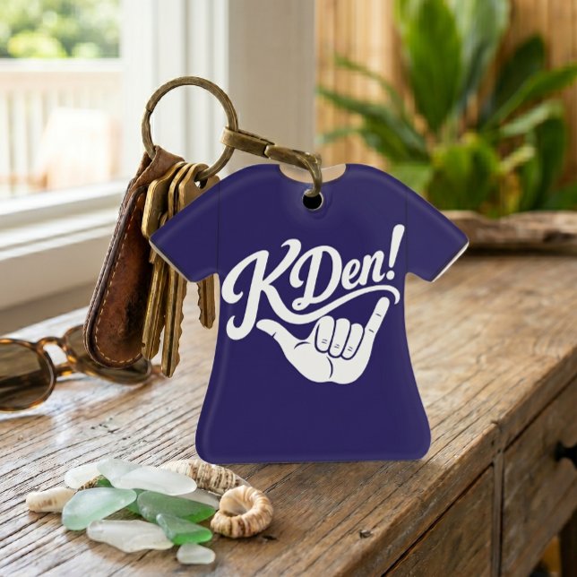 Funny K Den Shaka Tee Shirt Keepsake Ornament (Creator Uploaded)