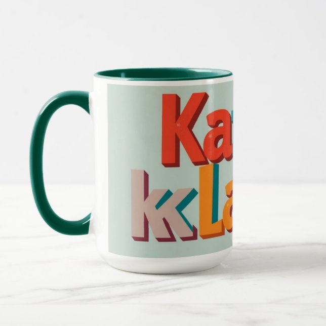 Funny Kaffeeklatsch Gossip And Coffee Custom Mug (Left)