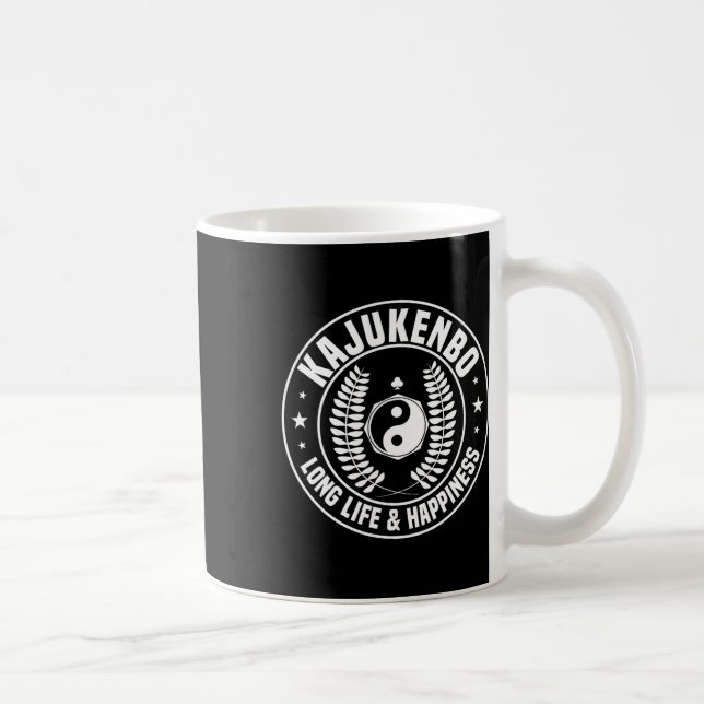 Funny Kajukenbo Design Karate Judo Kenpo Boxing  Coffee Mug (Right)