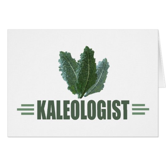 Funny Kale Card