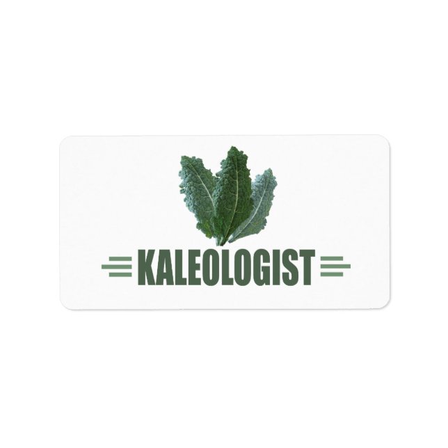 Funny Kale Label (Front)