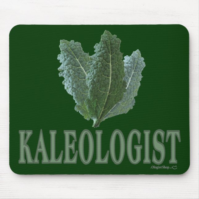 Funny Kale Mouse Mat (Front)