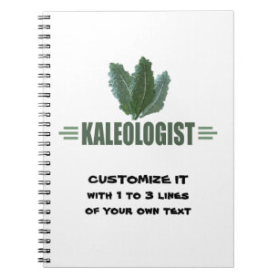 Funny Kale Notebook