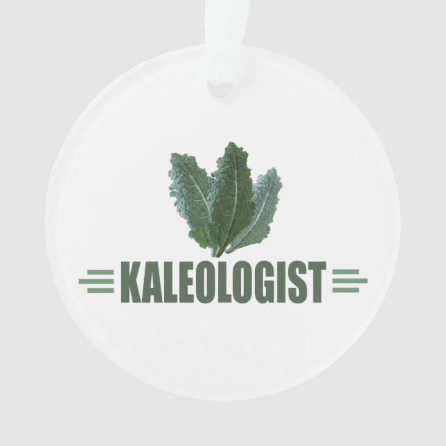 Funny Kale Ornament (Front)