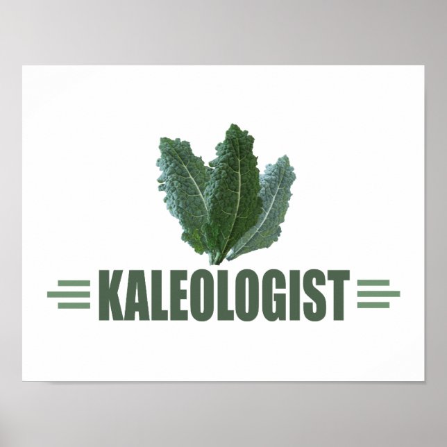 Funny Kale Poster (Front)