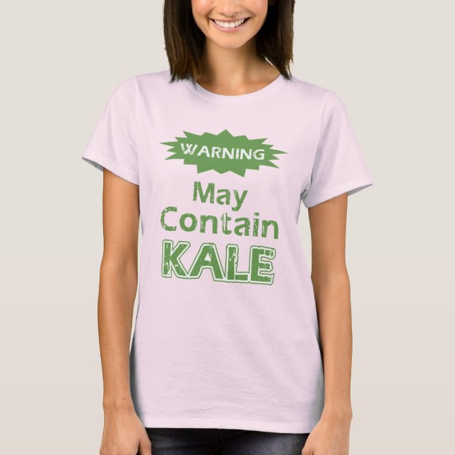 Funny Kale themed T-Shirt (Front)