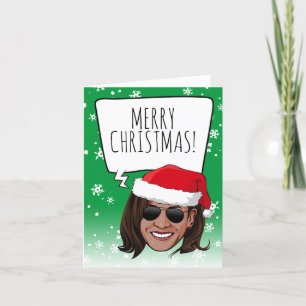 Funny Kamala Christmas Card