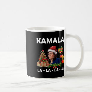 Funny Kamala Harris 2024 Christmas Comma La Men Wo Coffee Mug